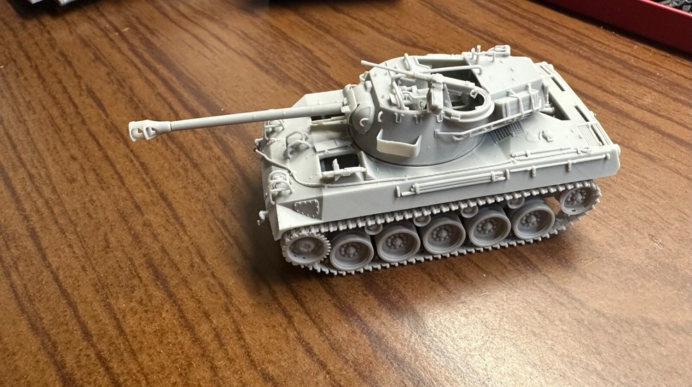 1/72 3d printed tank US M18 Hellcat