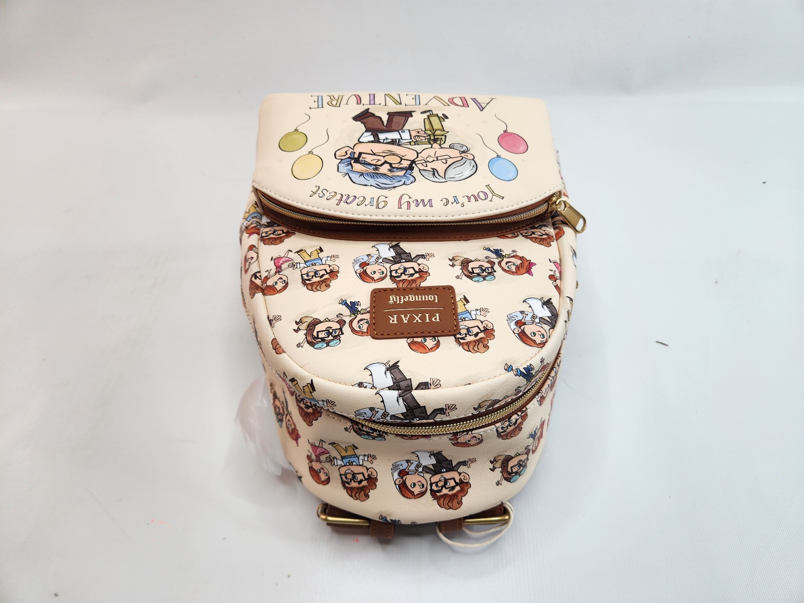 Loungefly "Greatest Adventure" Disney Pixar "Up" - Mini Backpack - New - DMG