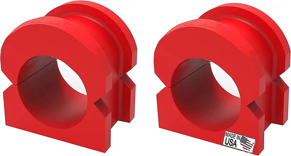 4PC Front CODE RED Sway Bar CODE RED Stabilizer Bar Bracket/Bushing Clamp Kit