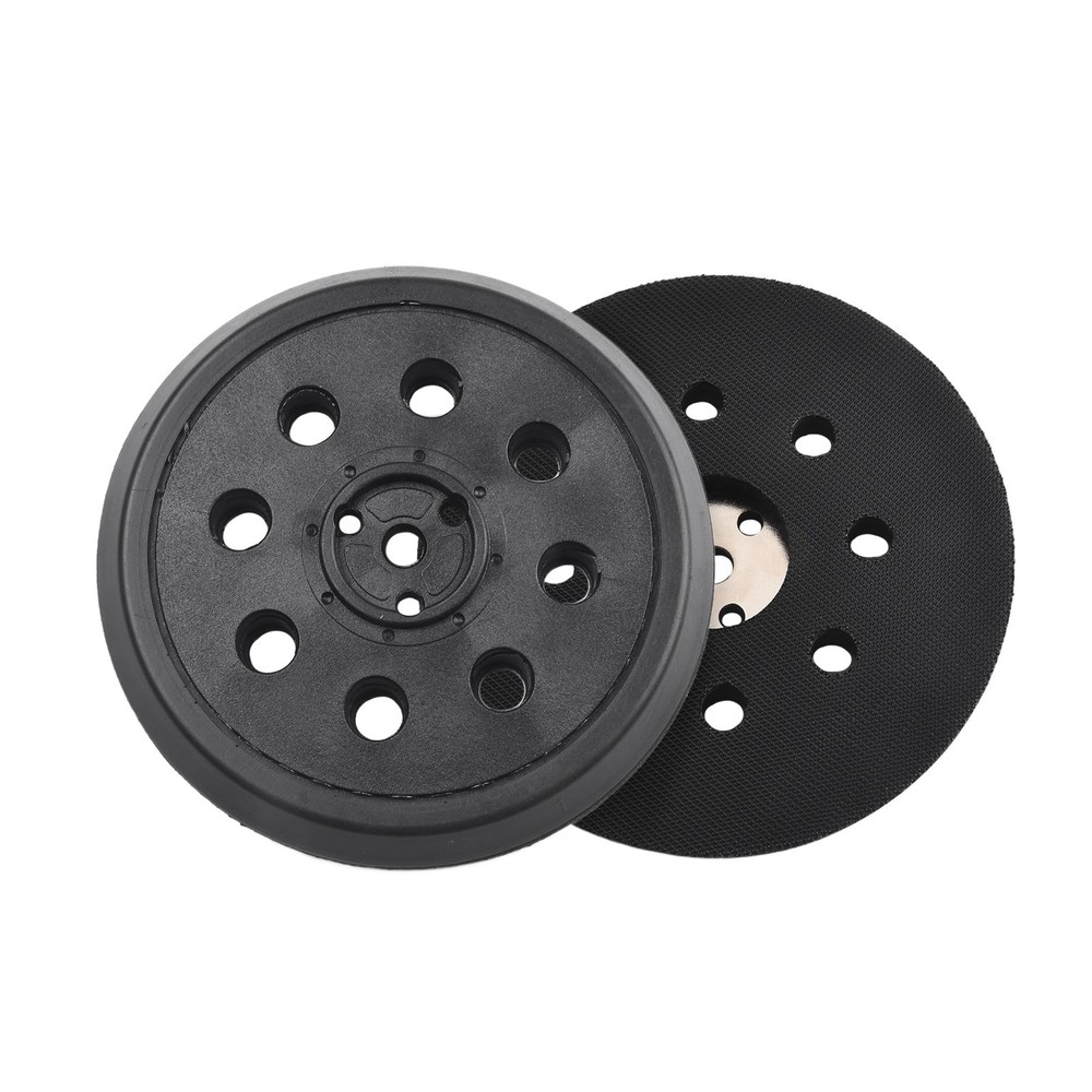 Power Tools Backing Pad Rubber Sander Polisher Tools Backing Pad Black
