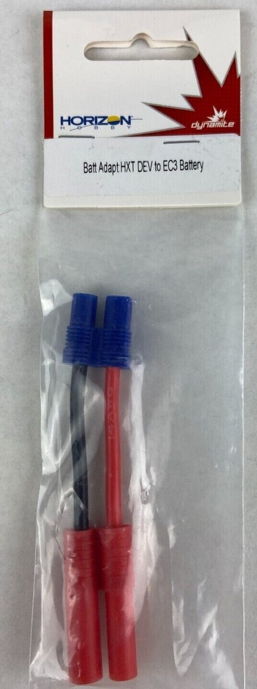 Dynamite DYNC0170 HXT DEV to EC3 Battery Adapter Horizon Hobby New