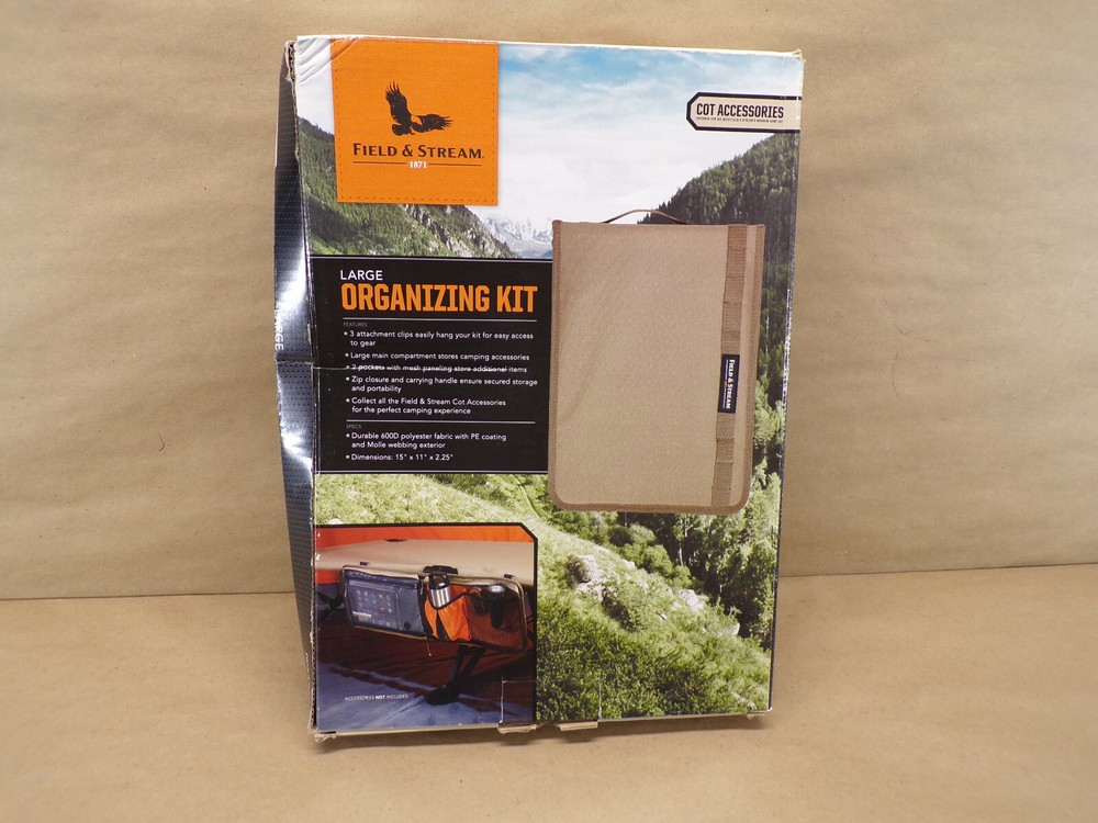 Field & Stream Large Organizing Kit for Camping Cot