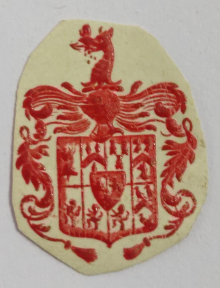 OLD EARLY ARTILLERY REGIMENTS PAPER CREST 24 NO