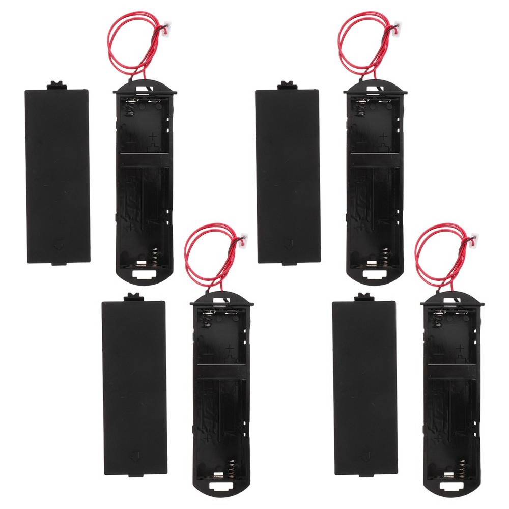 4 PCS inside Battery Case Holder Safe Replacement Interior Storage Replaceable