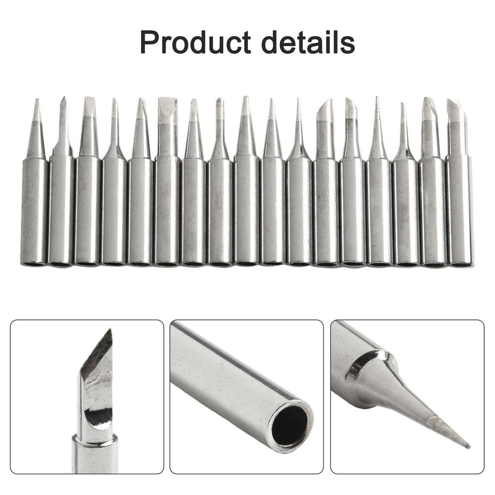 Efficient Soldering with This 17Pcs Tip Set Compatible with Many Brands