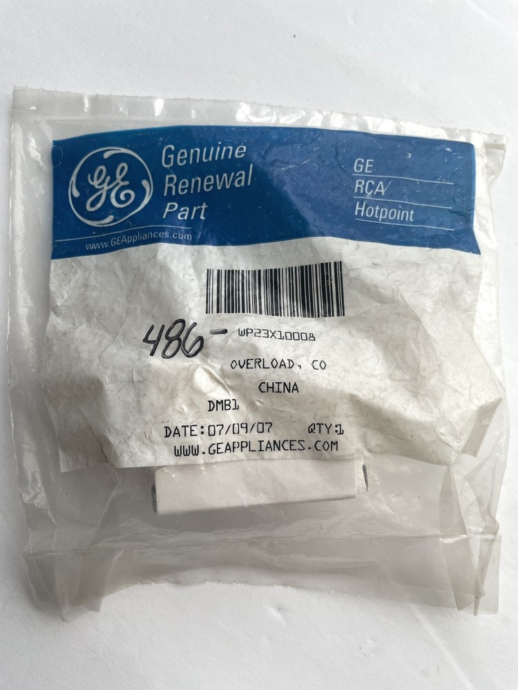 WP23X10008 GENERAL ELECTRIC OVERLOAD COMPRESSOR