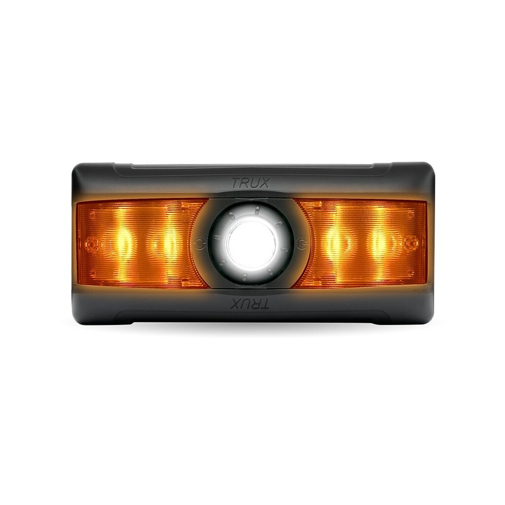 9 LED Interior Rectangular Light W/ Matte Black Housing & 6 Color Option
