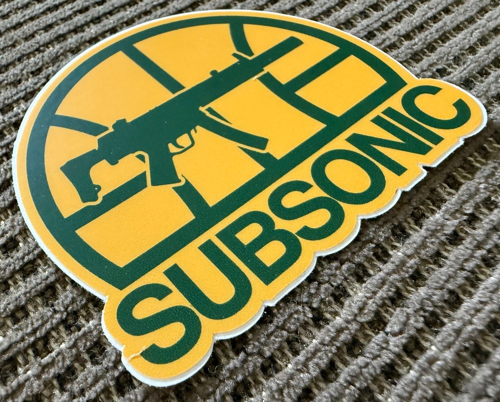 MP5 Guys "Subsonic" Supersonics Sticker