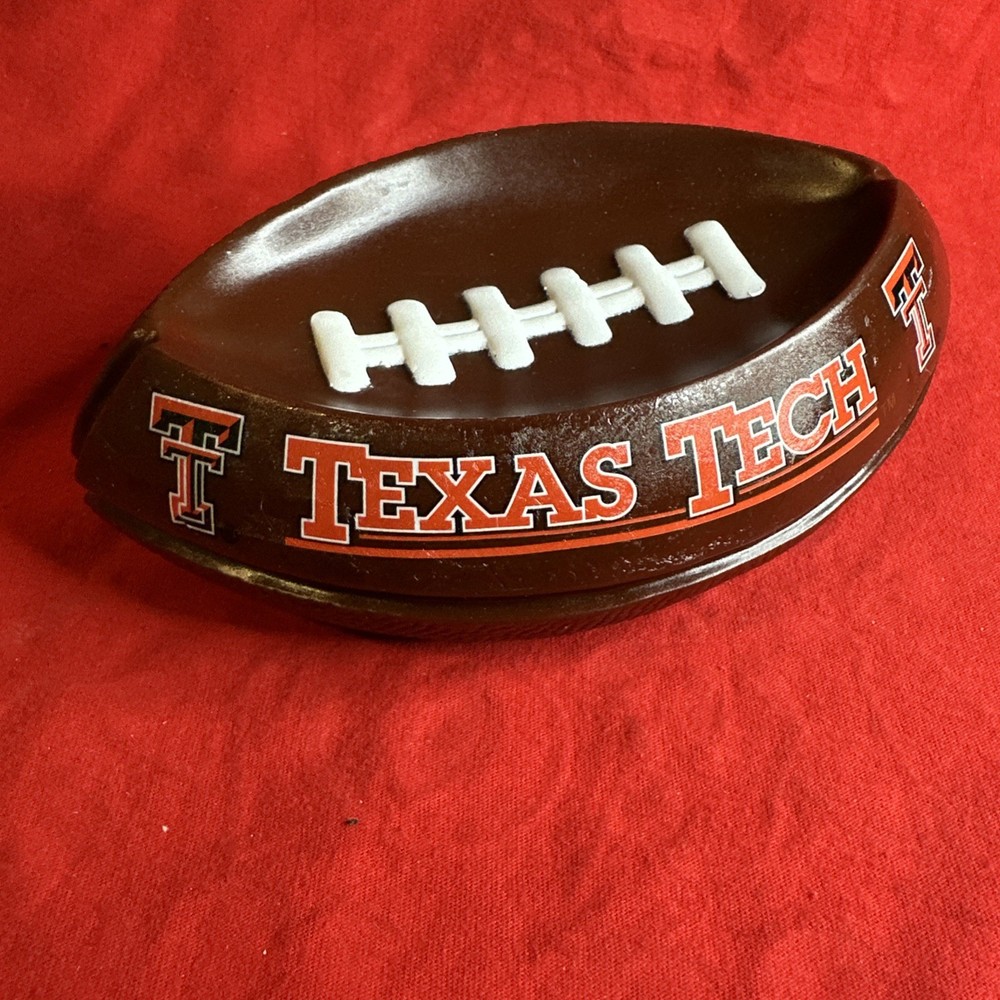 Texas Tech Bathroom Set Toothbrush & Soap Holders