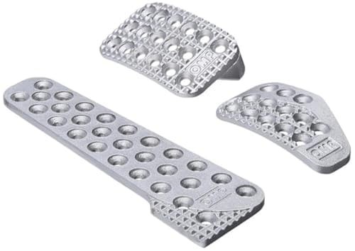 OMP (OA/1010 Racing Pedal Set, silver