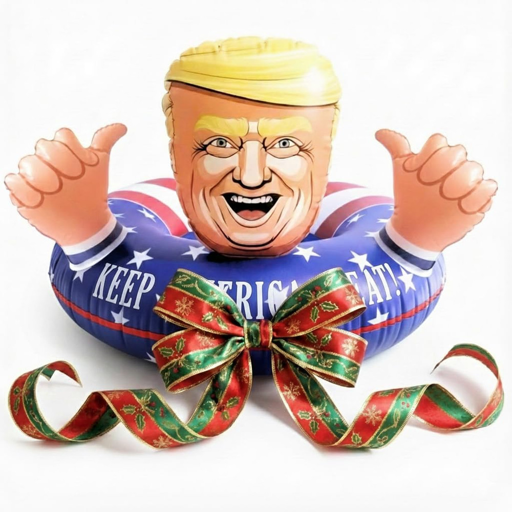 Inflatable Pool Float American Pool Float for Summer Pool Party - Fun Inflatable