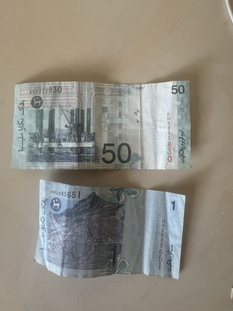 MALAYSIA 50 & 1 Ringgit 2000s Scarce Circulated