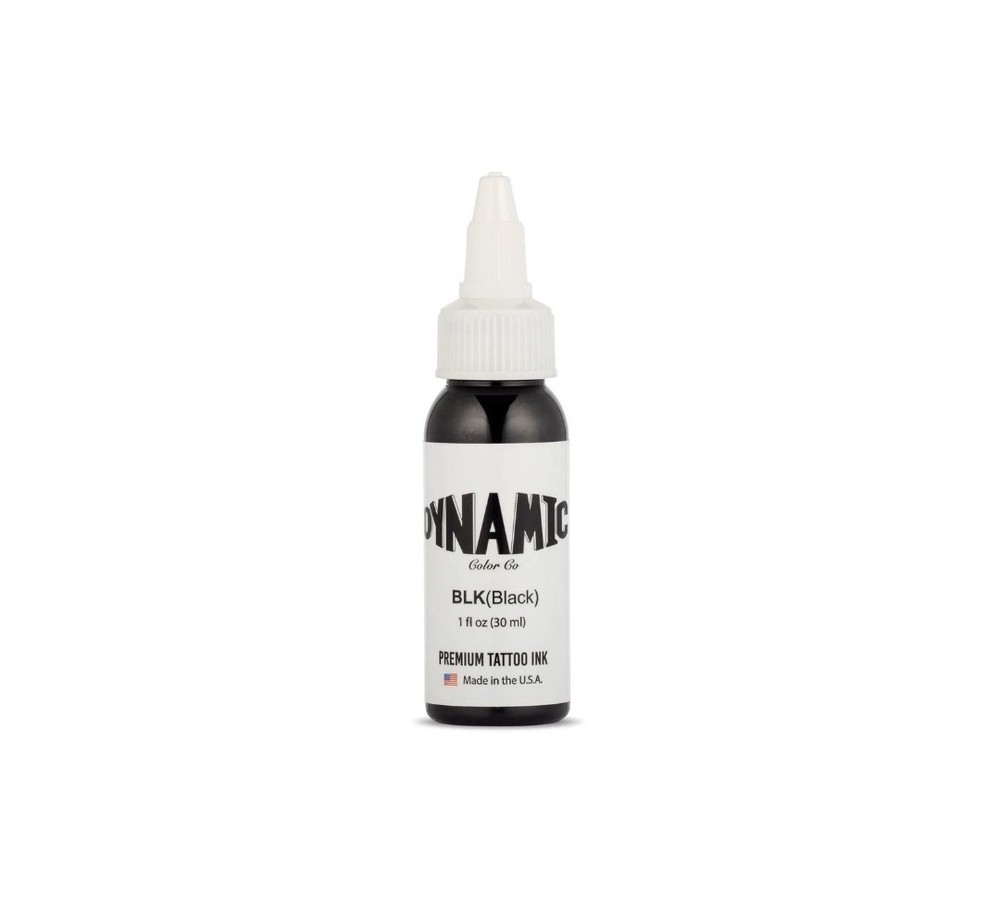 Tattoo Dynamic Ink 1oz BLK Black,