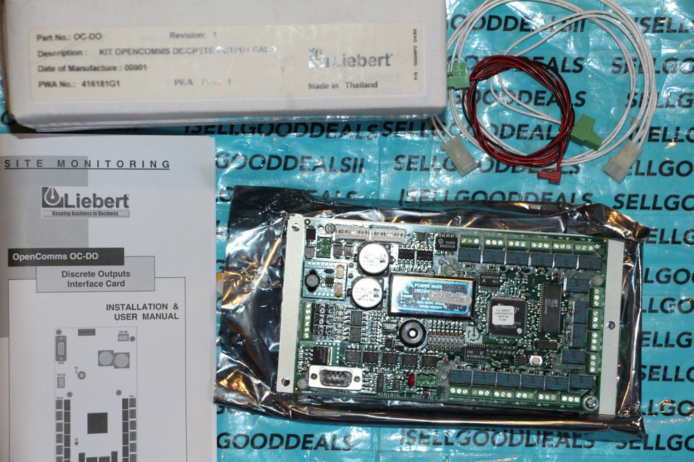 Liebert OC-DO Discrete Output Interface Card Opencomms Kit 416181G1 OCDO New