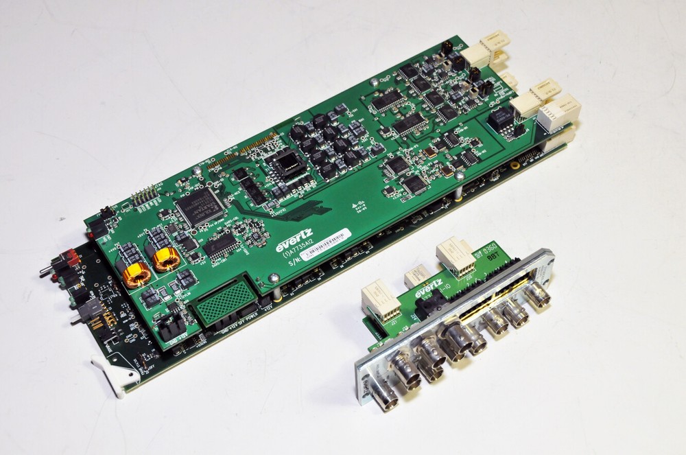 Evertz 7736CD2-A4 Dual Composite Decoder with 3RU Backplane