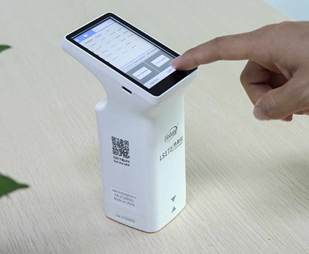 Color Difference Meter Analyzer Touch Screen 45/0 for Coating Ceramic Plastic