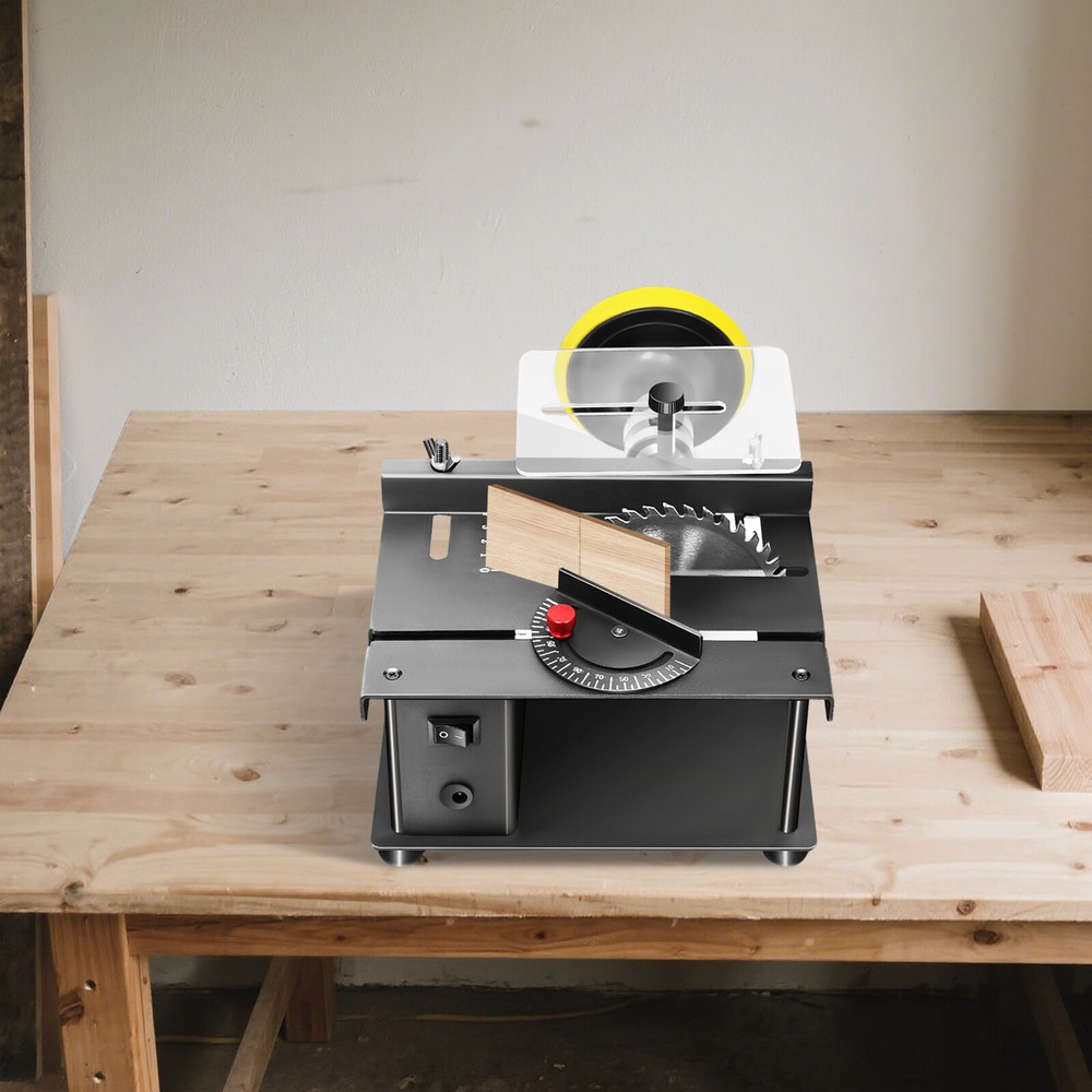 Precision Mini Table Saw Blade Woodworking Multi-Functional Cutting Machine