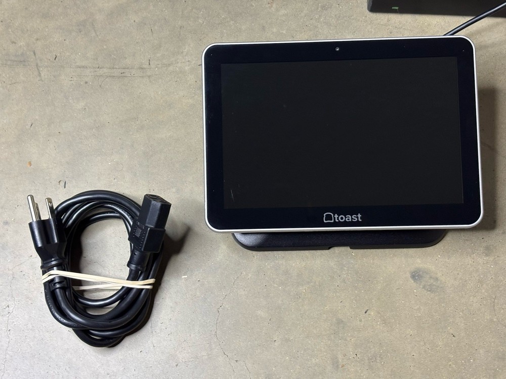 Toast Flex TT200 POS System dual display Screen W/ Power Supply