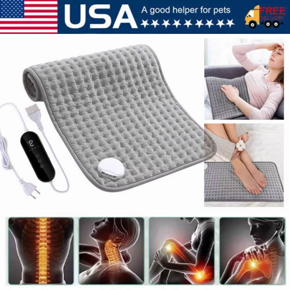 Warming Electric Heating Blanket Temperature Control Soothes Muscles Blanket