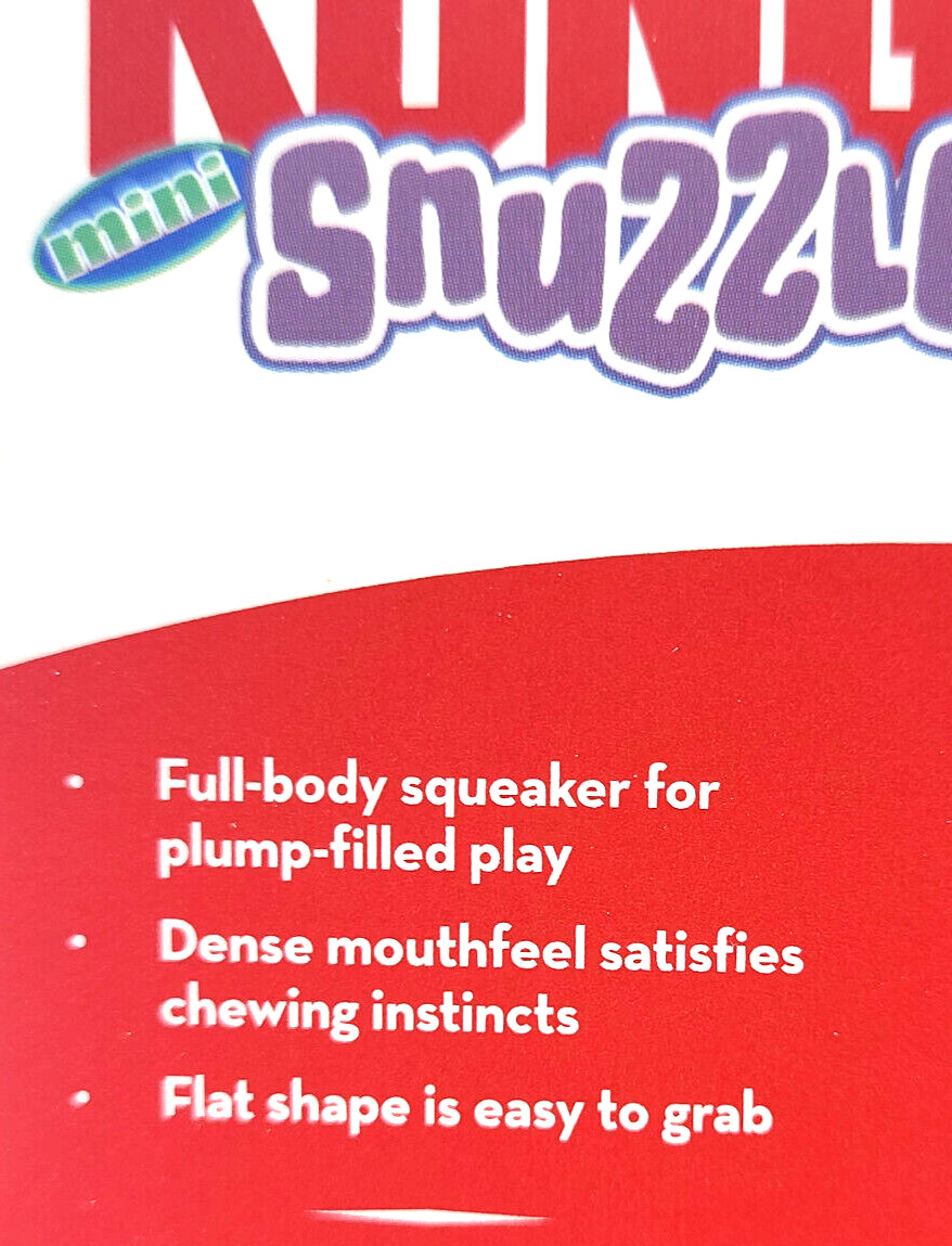 KONG Snuzzles Mini (3pk) Duck-Frog-Pig XS Squeaky Soft Plush Dog Toy 4"