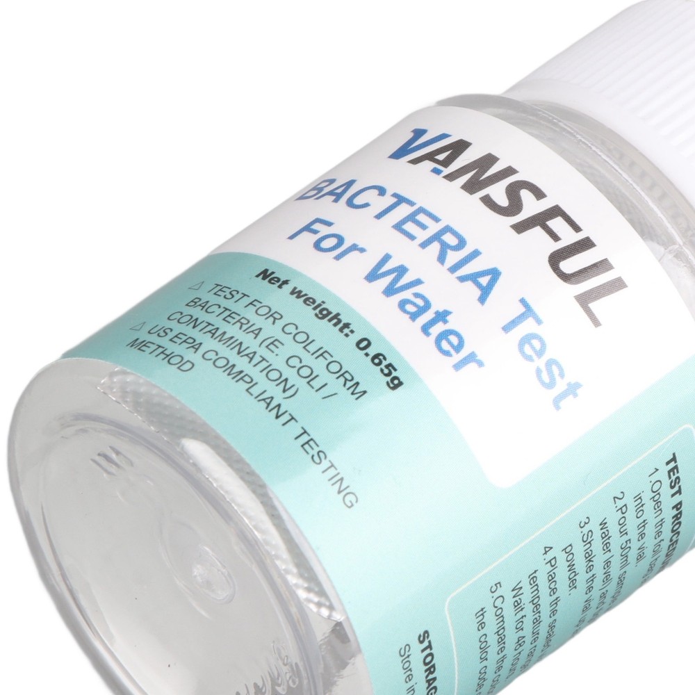 Drinking Water Test Kit Instant Results Accuracy Testing Coliforms Test WT