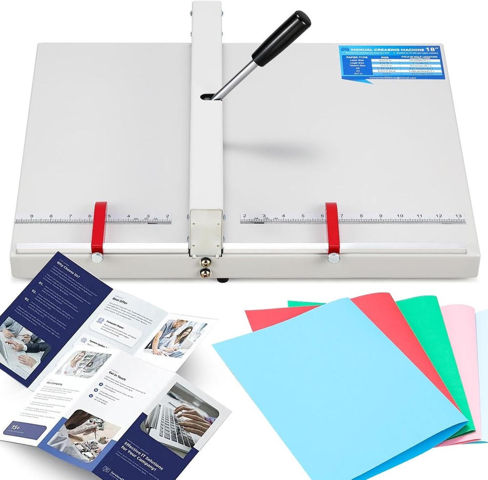 Mxmoonant Manual Creasing Machine 18 Inch