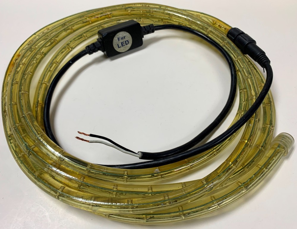 o'o'o . LED ROPE LIGHT . Warm White . Clear . 10 FT