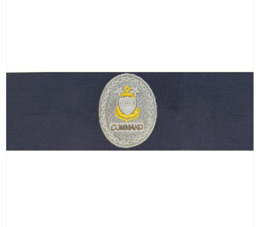 Vanguard COAST GUARD BADGE: ENLISTED ADVISOR E9 COMMAND: RIPSTOP FABRIC