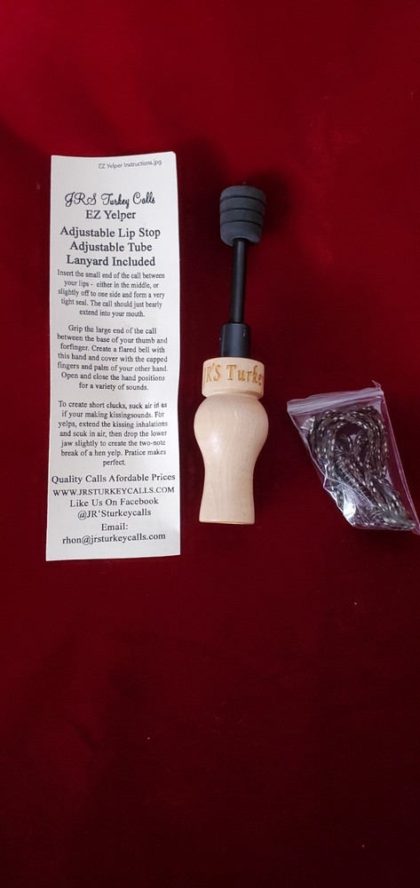 JR'S  E-Z Yelper Turkey Call