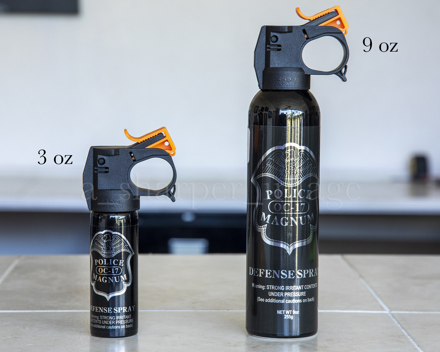 Police Magnum OC-17 Pepper Spray Large 9 oz Canister Powerful Home Protection