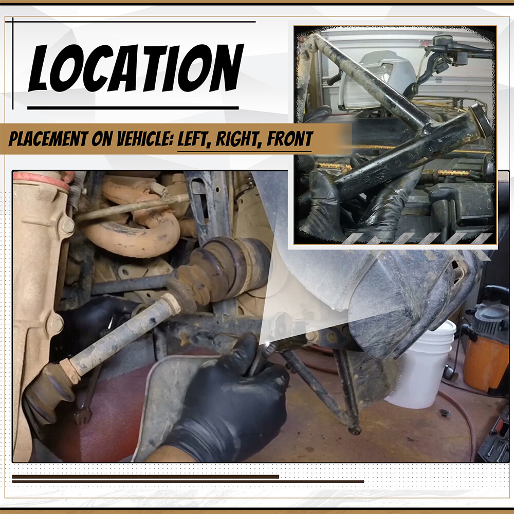 2x Front Lower A-ARM Bushing Shaft Kit For Polaris Sportsman 400 500 600 700 800