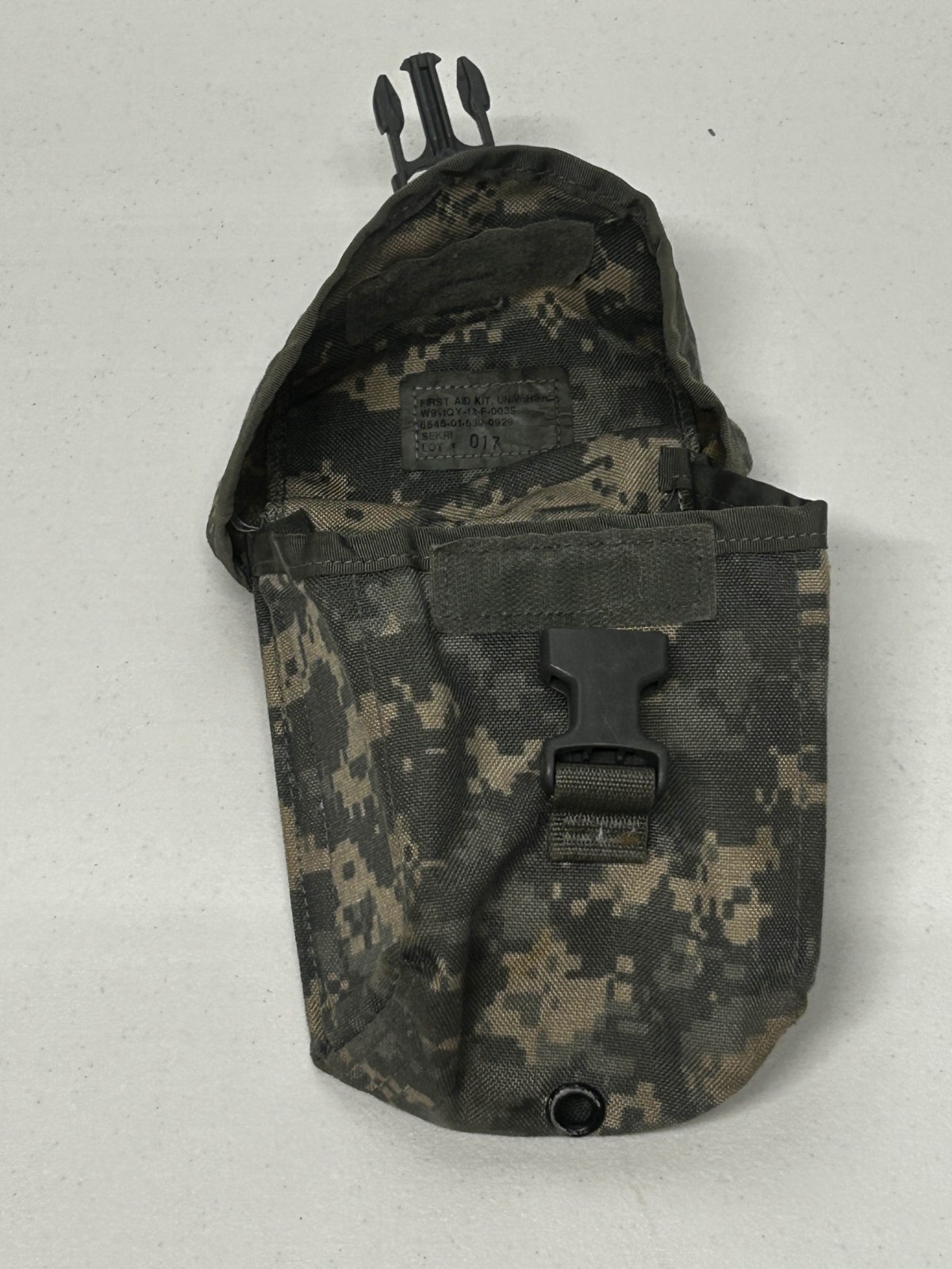 (10 Pack) ACU UCP Army USGI Sekri IFAK Pouch Molle II Medic NSN 6545-01-580-0929