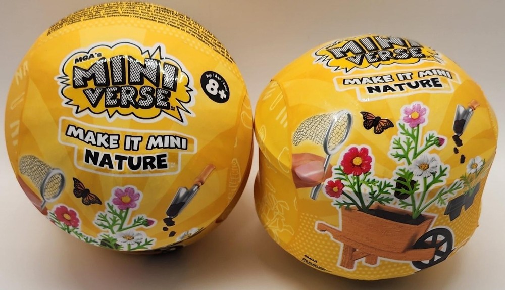 MINIVERSE * NATURE 3 * CHOOSE MGA's Make It Mini Daily Shipping