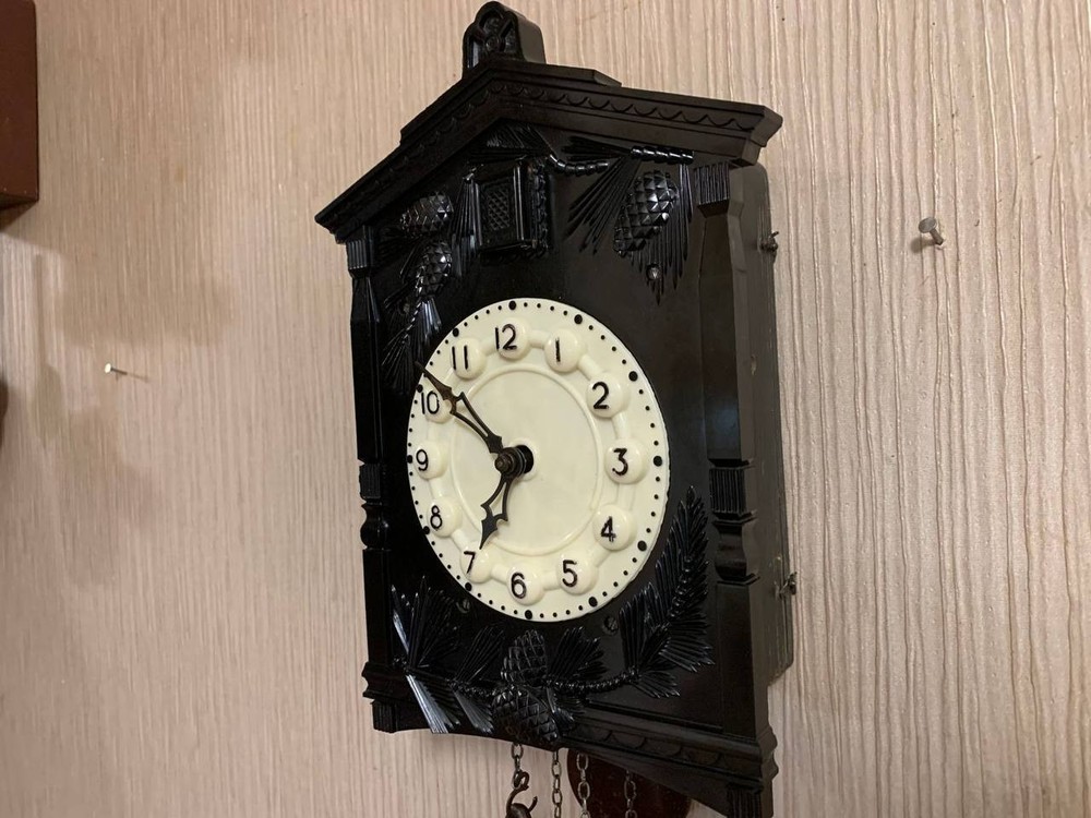 Soviet Vintage Cuckoo clock, USSR clock, Soviet working clock, Working cuckoo