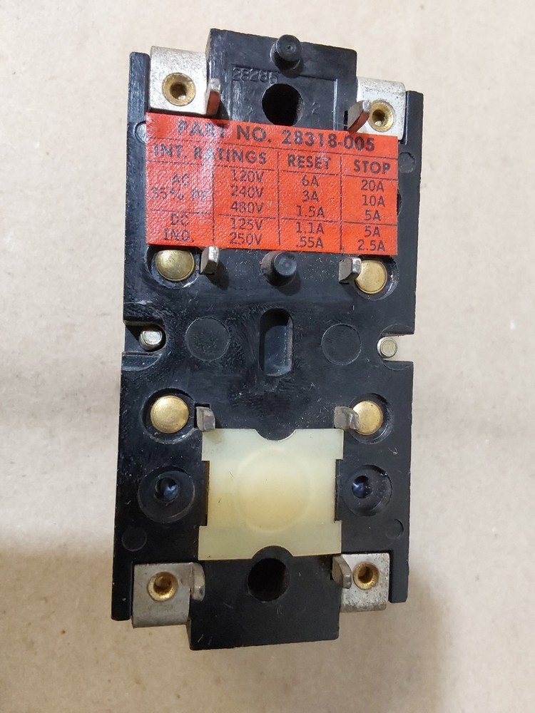 HUBBELL START-STOP PLUG-IN INSERT 28318-005