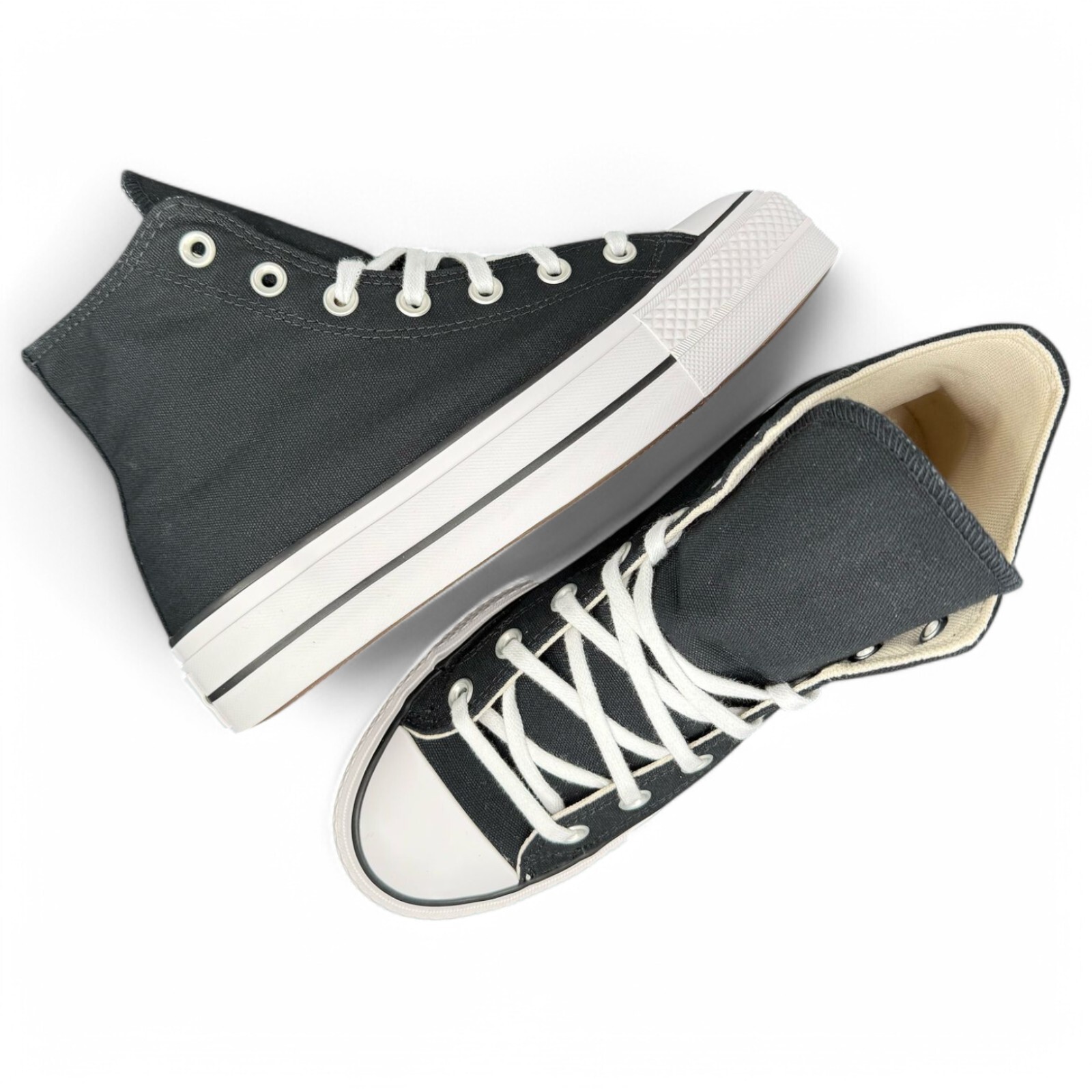 Converse Chuck Taylor LIFT HI High Top Canvas Platform Women US Sz 5-10.5 NEW