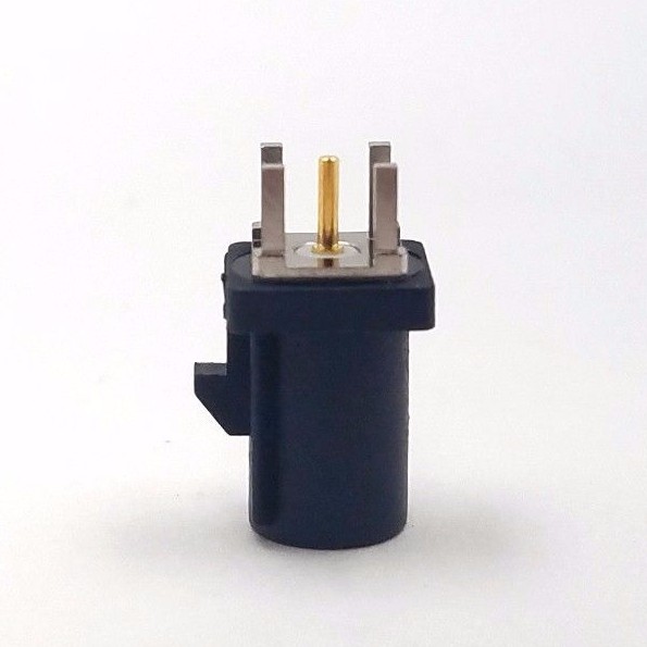 10pcs Fakra Straight Plug PCB Mount Key Code:A Black
