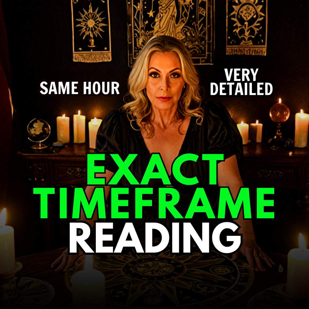 Exact Timeframe Reading, Same Hour Psychic Timing Insight, Detailed Tarot