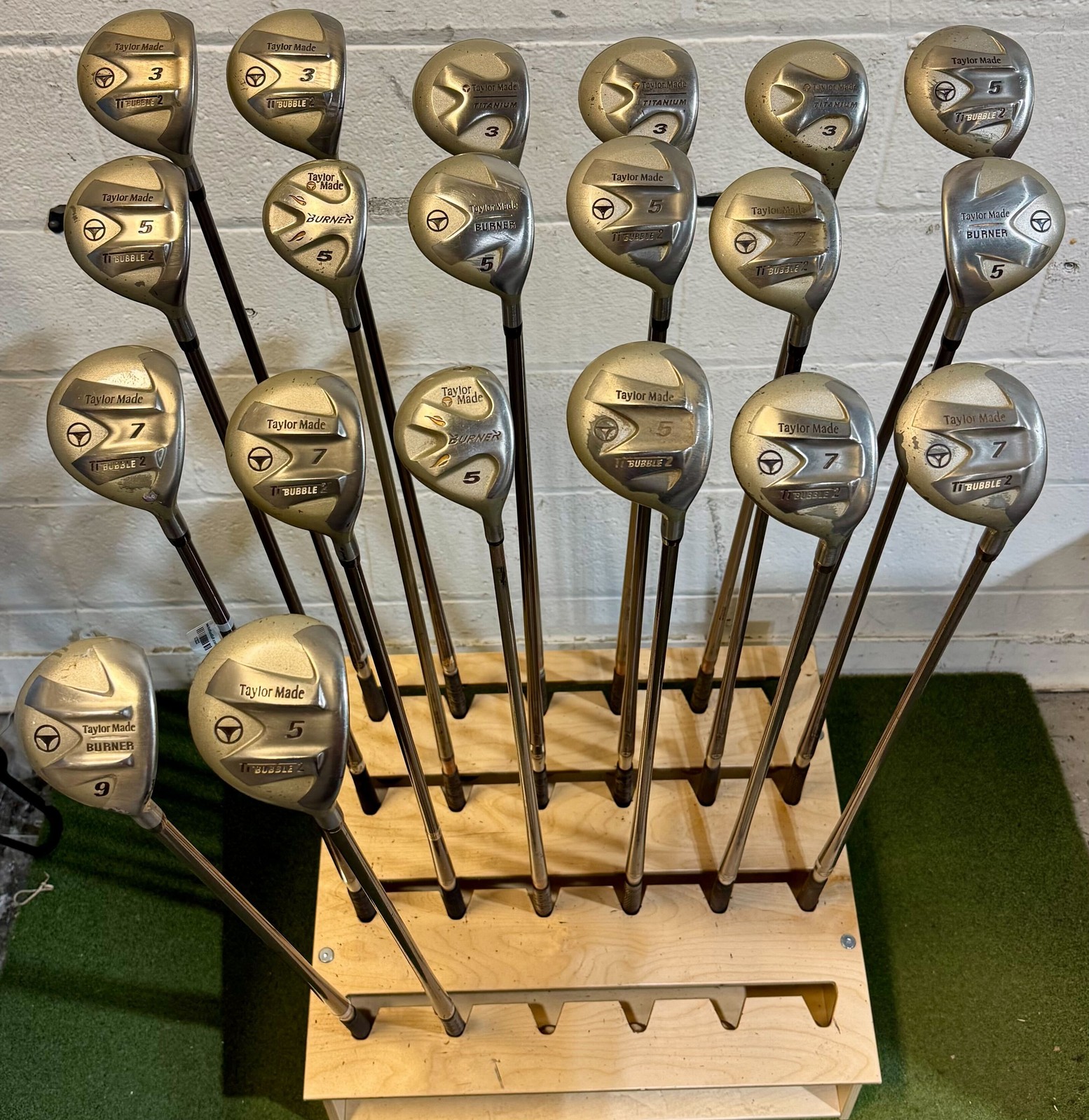 Wholesale Lot of 20 Golf Clubs - TaylorMade Fairway Woods