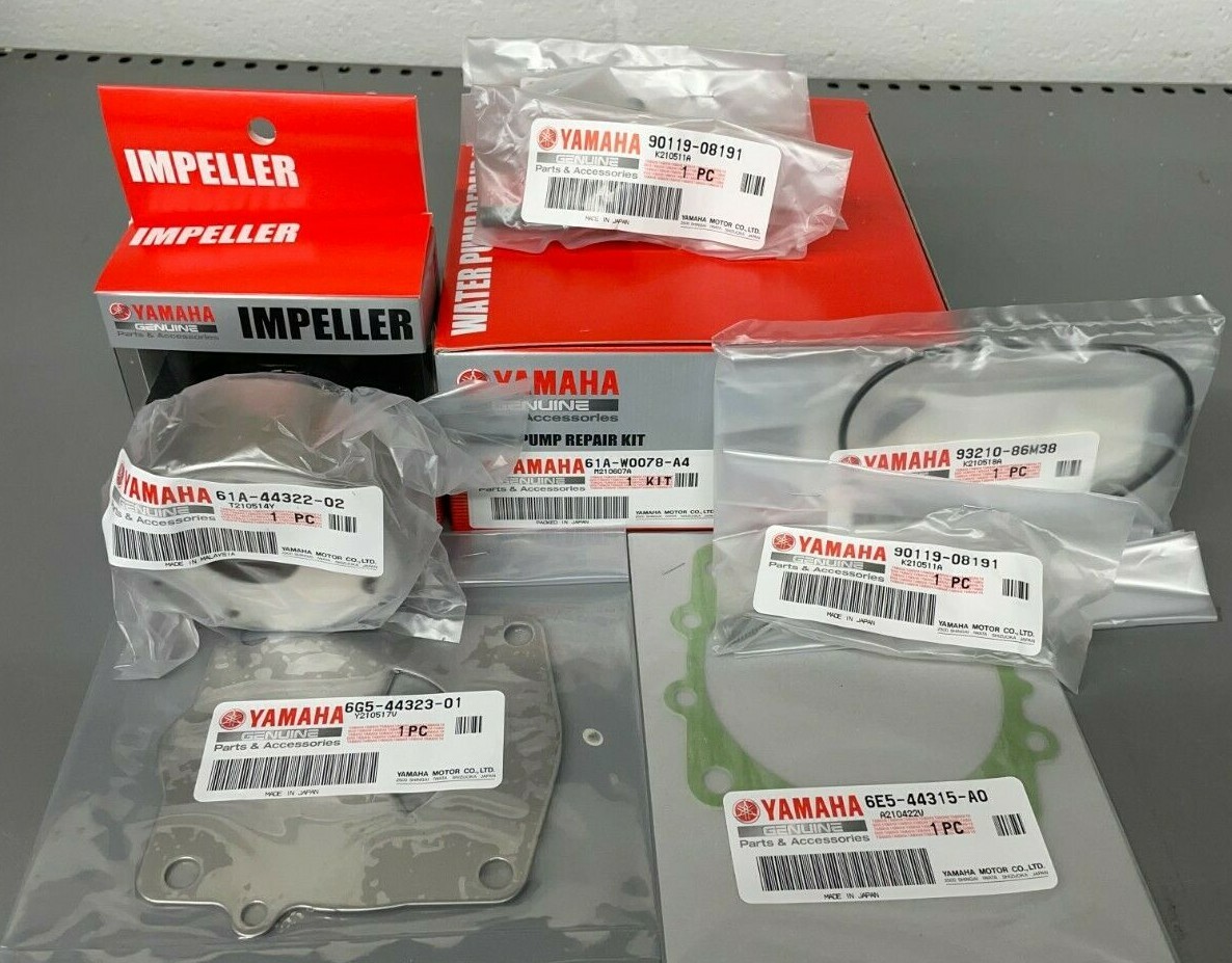 YAMAHA OEM F150/F200/F225 Outboard Water Pump Rebuild Repair Kit 61A-W0078-A4-00