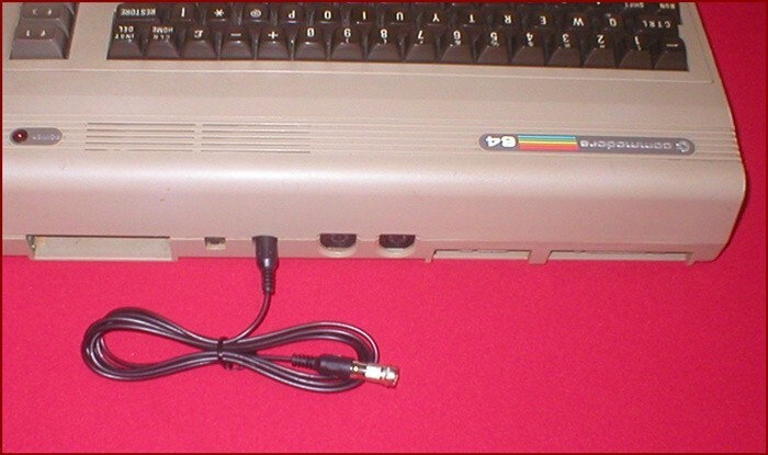6 Foot RCA Video Cable & RF Coax Adapter for Commodore 64 64C 128 Computer READ