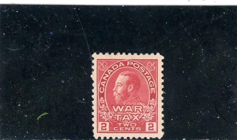 Canada 1915 Scott# MR2 Mint Hinge Rem