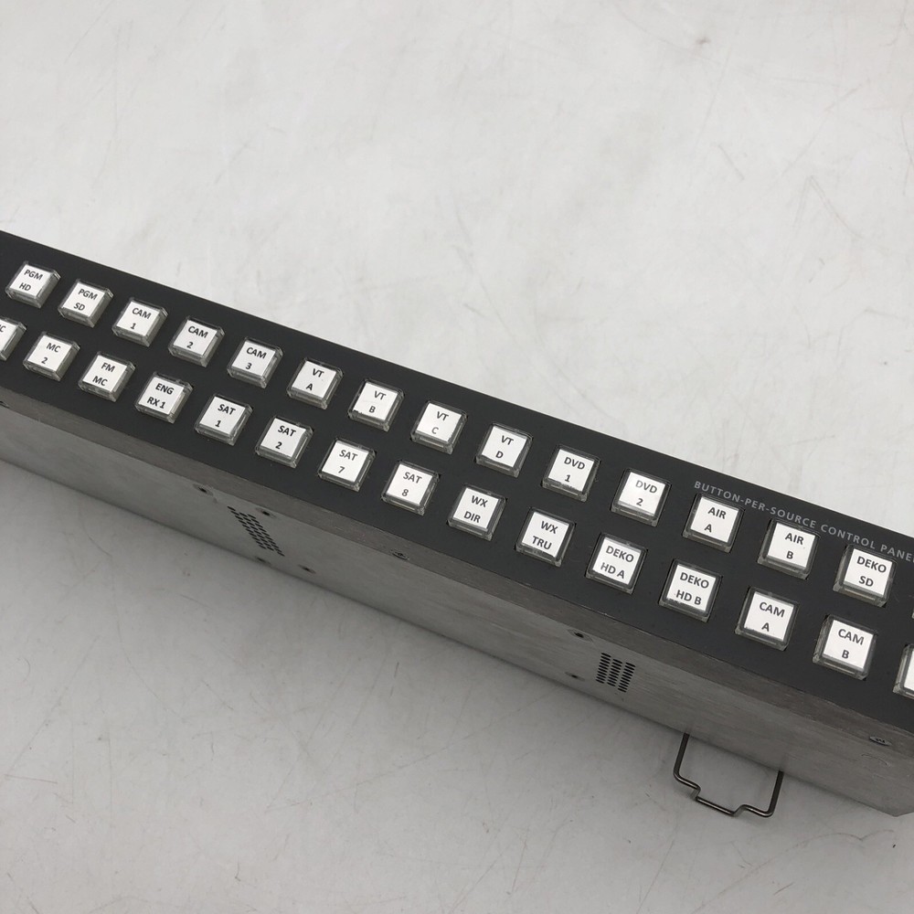 USED Grass Valley - Encore BPS Control Panel POWERS ON AS IS READ E