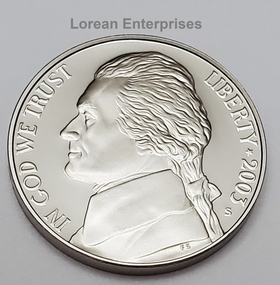 2003 S Jefferson Nickel ✼PROOF✼ BU