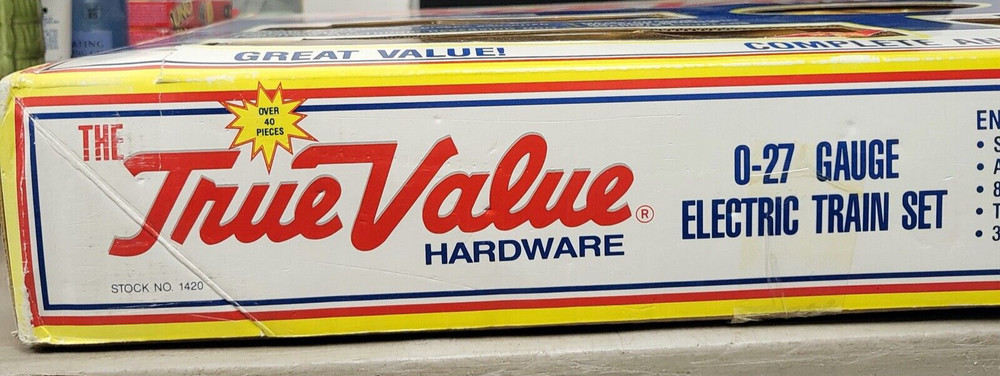 The True Value Hardwear Electric Train Set