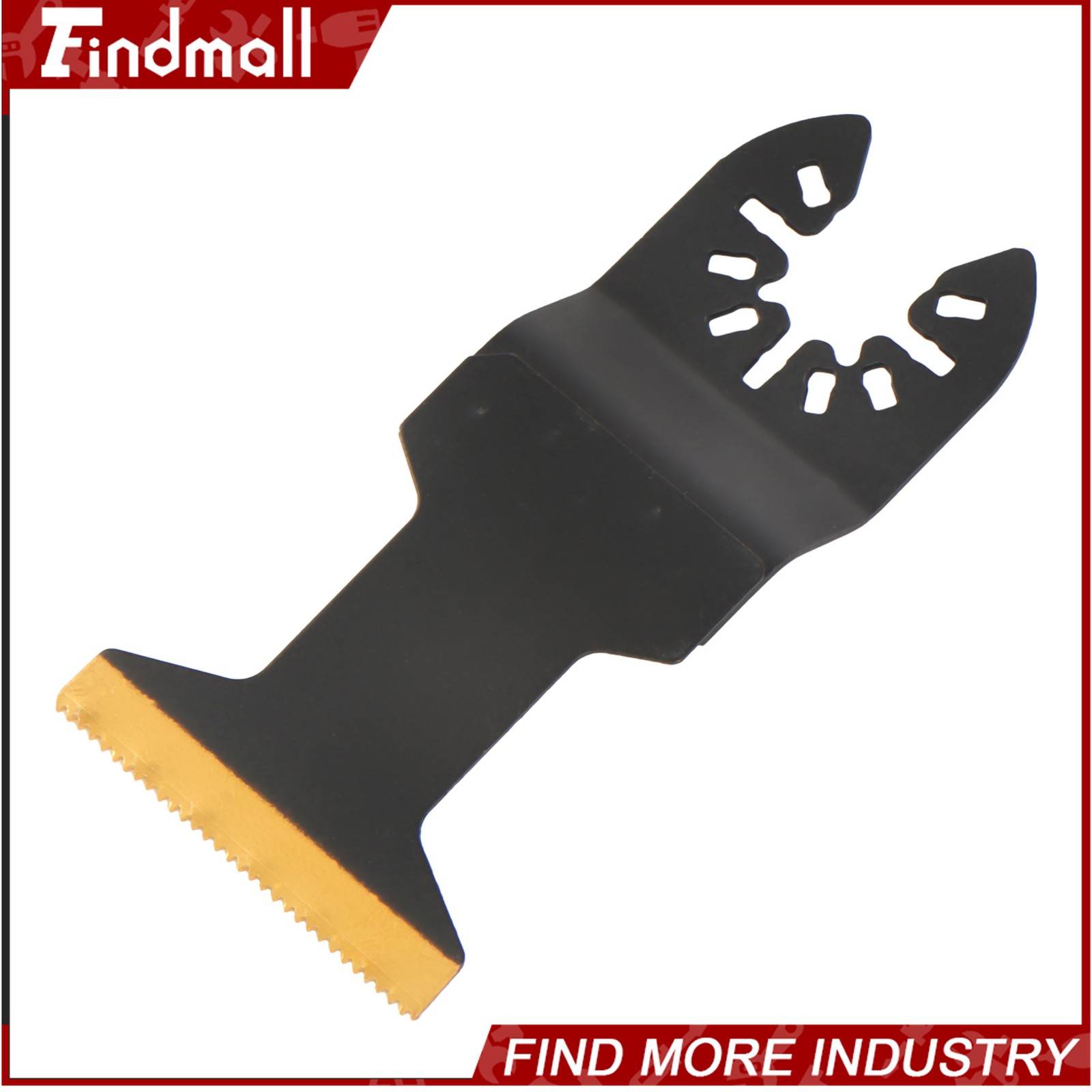 Findmall 110 PCS 6 Types Oscillating Saw Blades Multi Tool Blades for Soft Metal