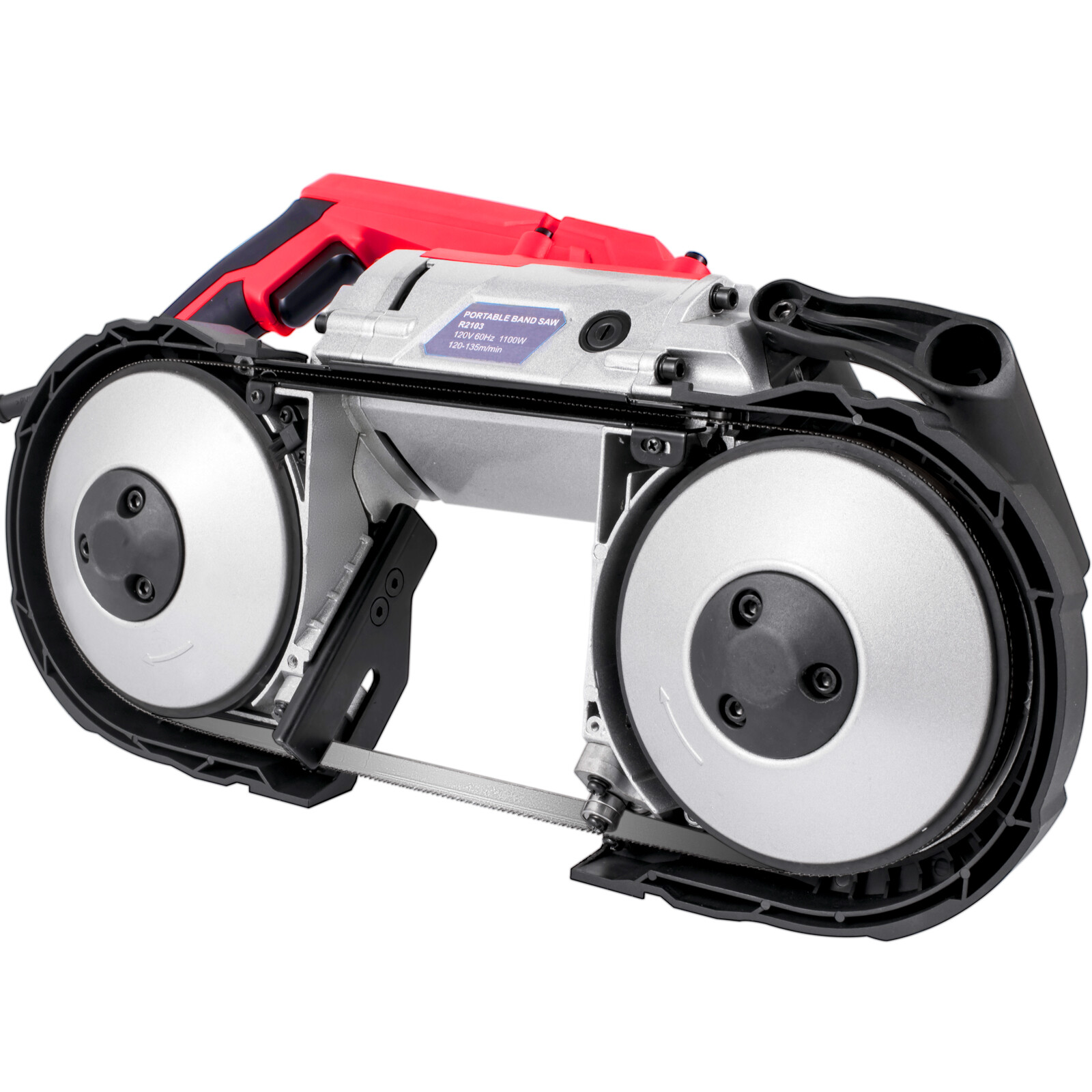 VEVOR Band Saw Portable Variable-Speed 5" Deep Cut 110V 10-Amp Motor Handheld