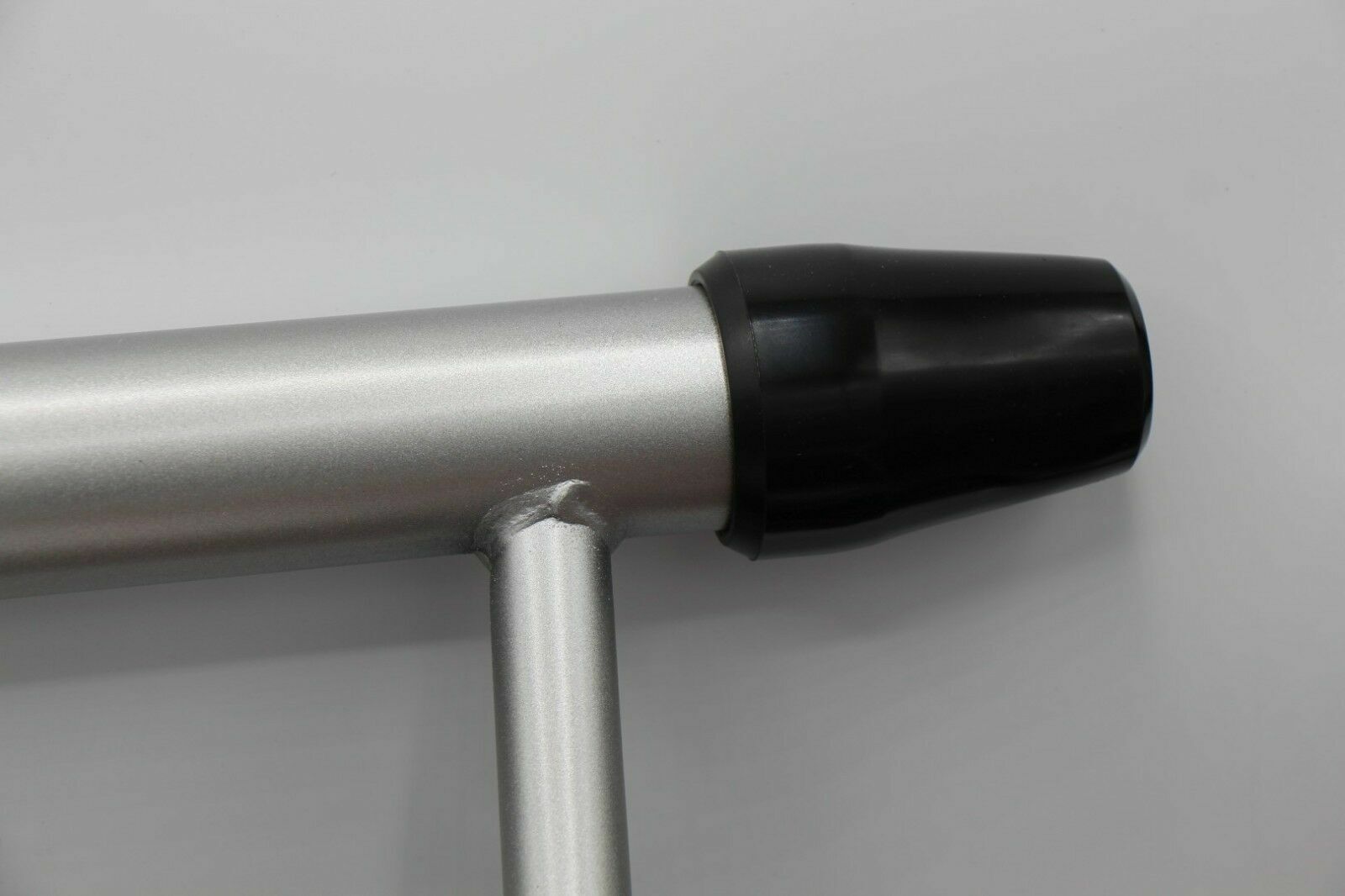 NEW OEM factory Banshee 1987-2006 front bumper guard + rubber end caps SILVER