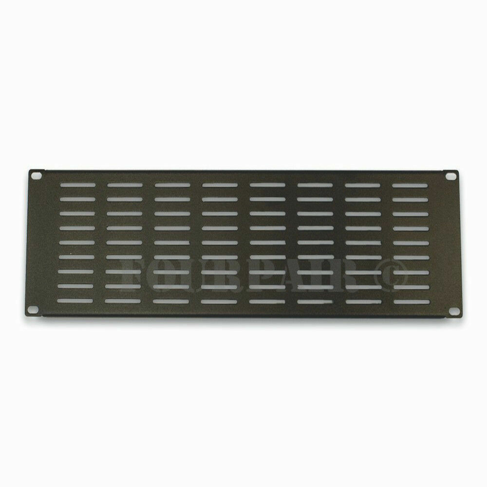 4 Pack - 4 Space 4U - 19" Vented Blank Rack Mount Server Panel Filler Spacer