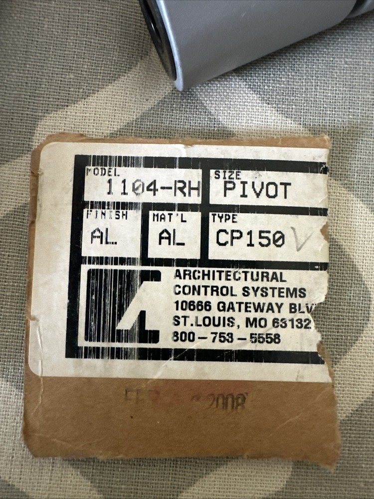 Electric Hinge Pivot 1104-RH CP150